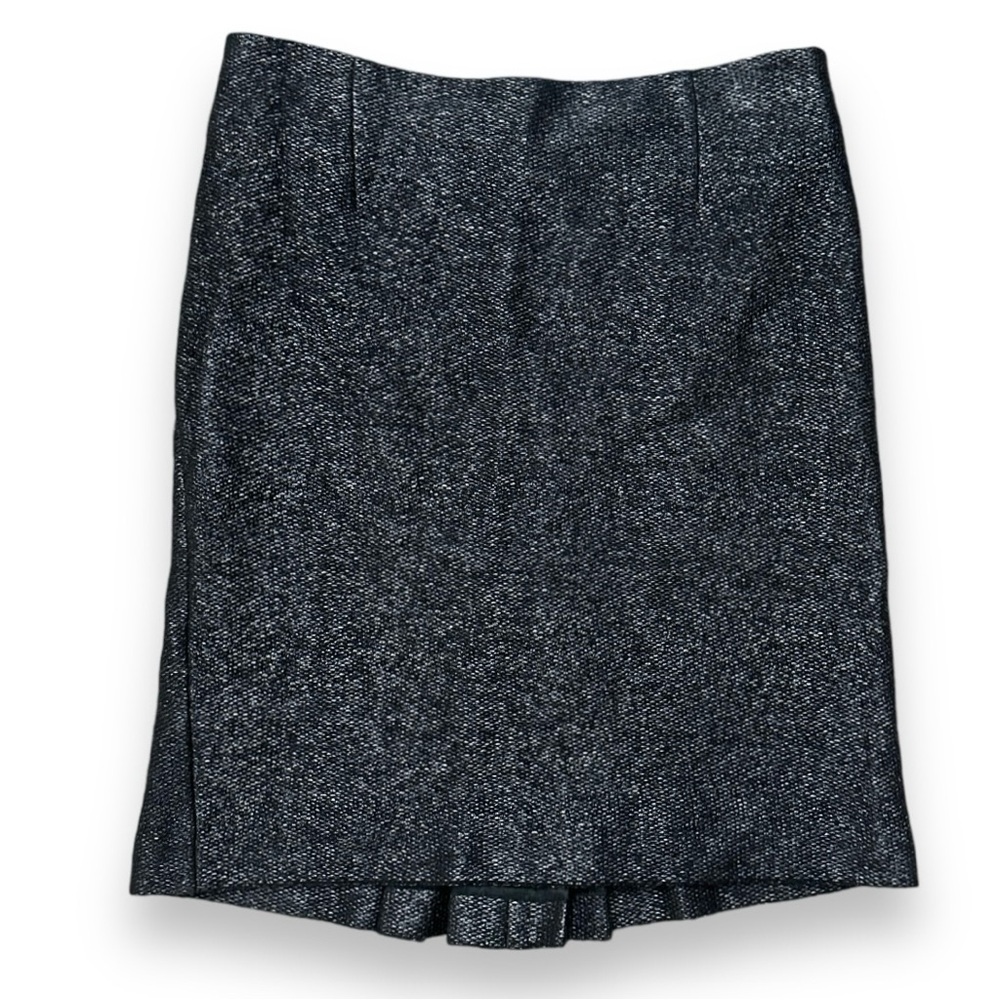 Sara Campbell Black Basket Weave Pencil Skirt Women’s Size 10 Office Career